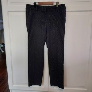 Ann Taylor Petite Polka Dot Ankle Pants